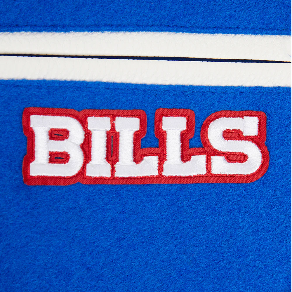 NFL BUFFALO BILLS CLASSIC LITTLE BOYS WOOL VARSITY JACKET (ROYAL BLUE/WHITE) - Image 15