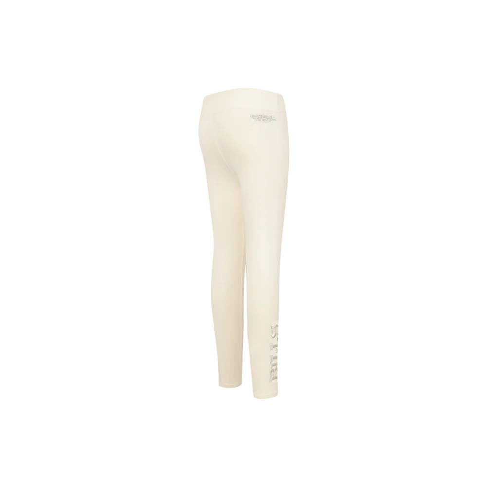 NFL BUFFALO BILLS NEUTRAL LITTLE GIRLS LEGGING (EGGSHELL) - Image 2