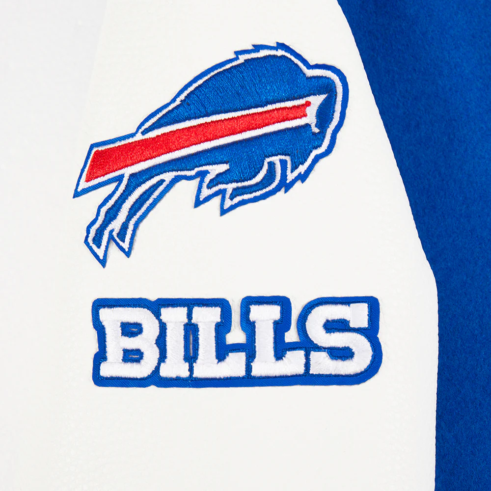 NFL BUFFALO BILLS CLASSIC TODDLER BOYS WOOL VARSITY JACKET (ROYAL BLUE/WHITE) - Image 10