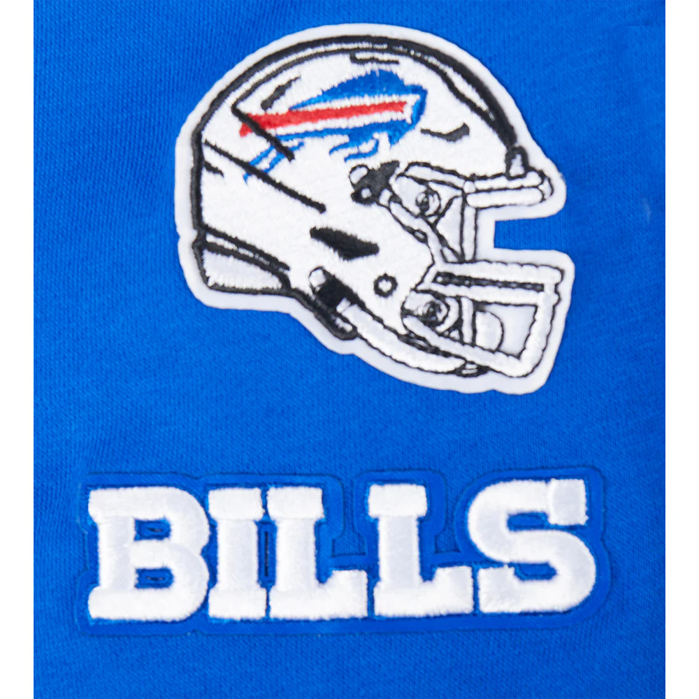 NFL BUFFALO BILLS CLASSIC TODDLER GIRLS FLEECE FULL ZIP HOODIE (ROYAL BLUE) - Image 7