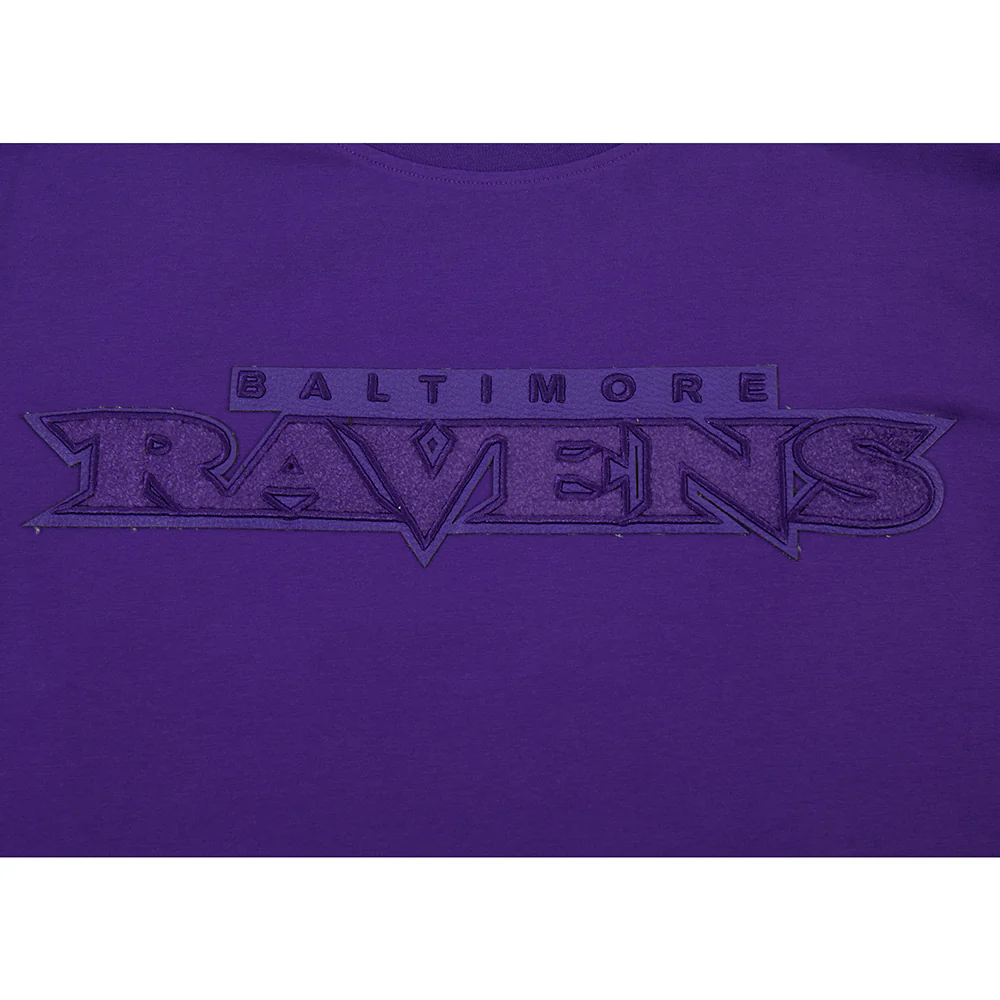 NFL BALTIMORE RAVENS TRIPLE TONAL SJ TEE (PURPLE) - Image 7