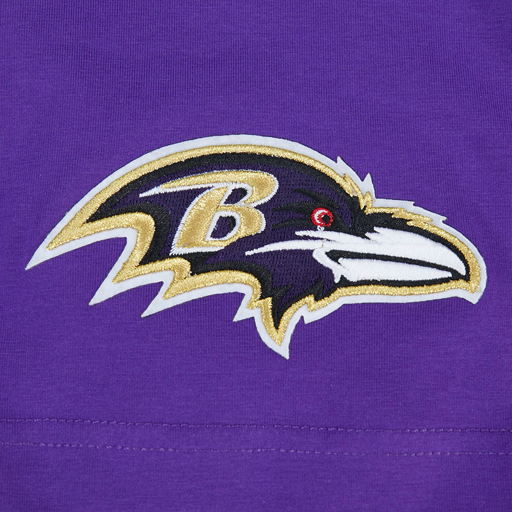 NFL BALTIMORE RAVENS BORN FOR SPORT MEN'S SJ TEE (Purple) - Image 6