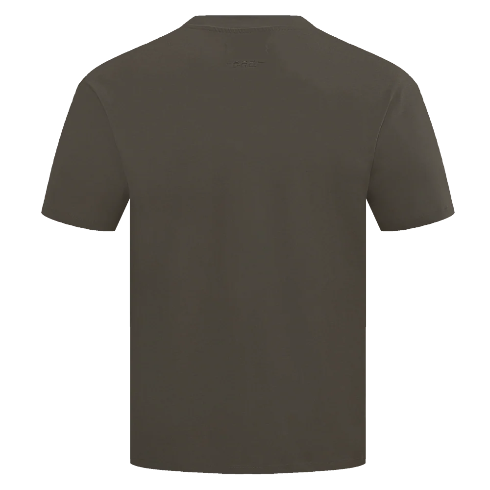 NFL BALTIMORE RAVENS NEUTRAL MEN'S DROP SHOULDER TEE (DARK TAUPE) - Image 3