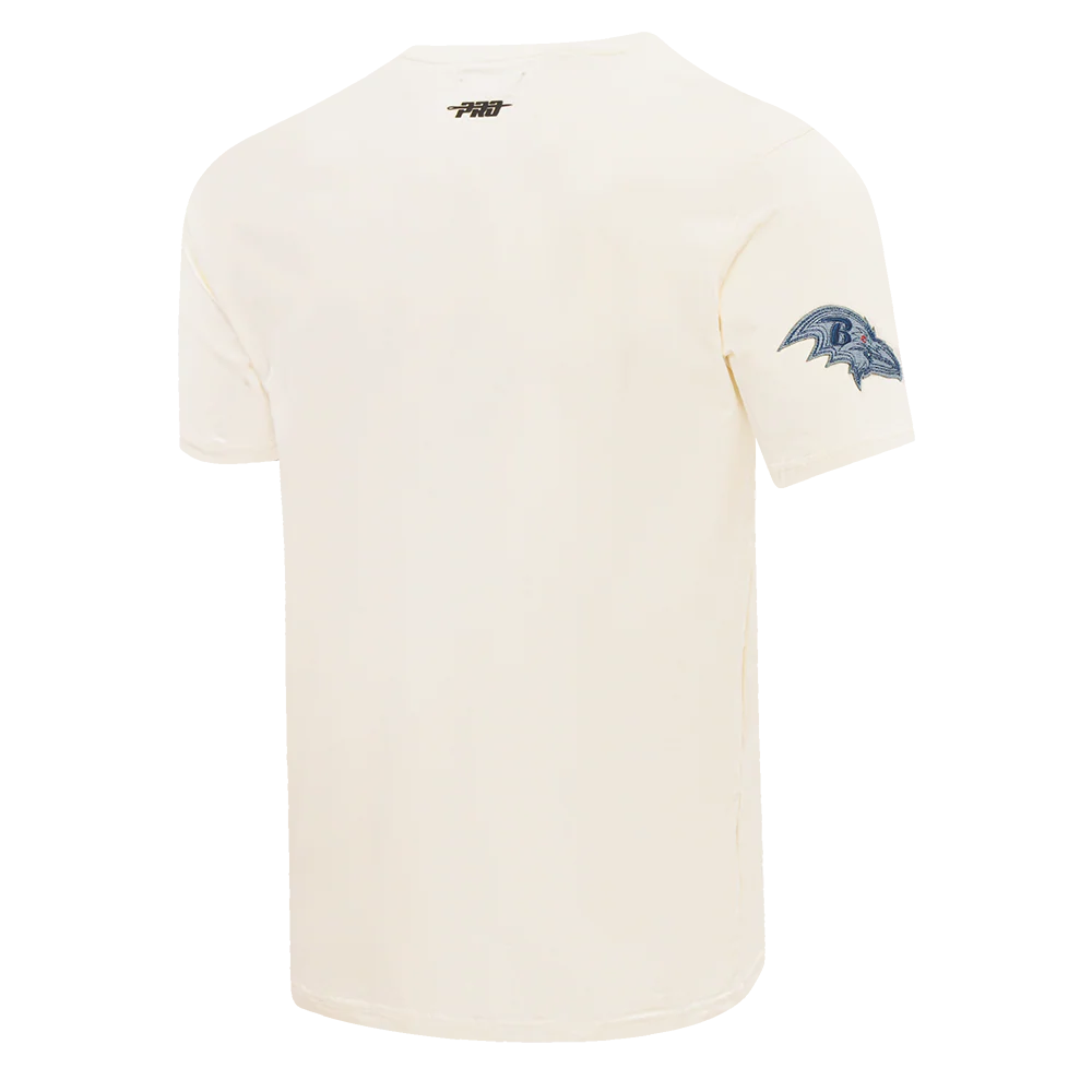 NFL BALTIMORE RAVENS VARSITY BLUES MEN'S TEE (LINEN) - Image 4