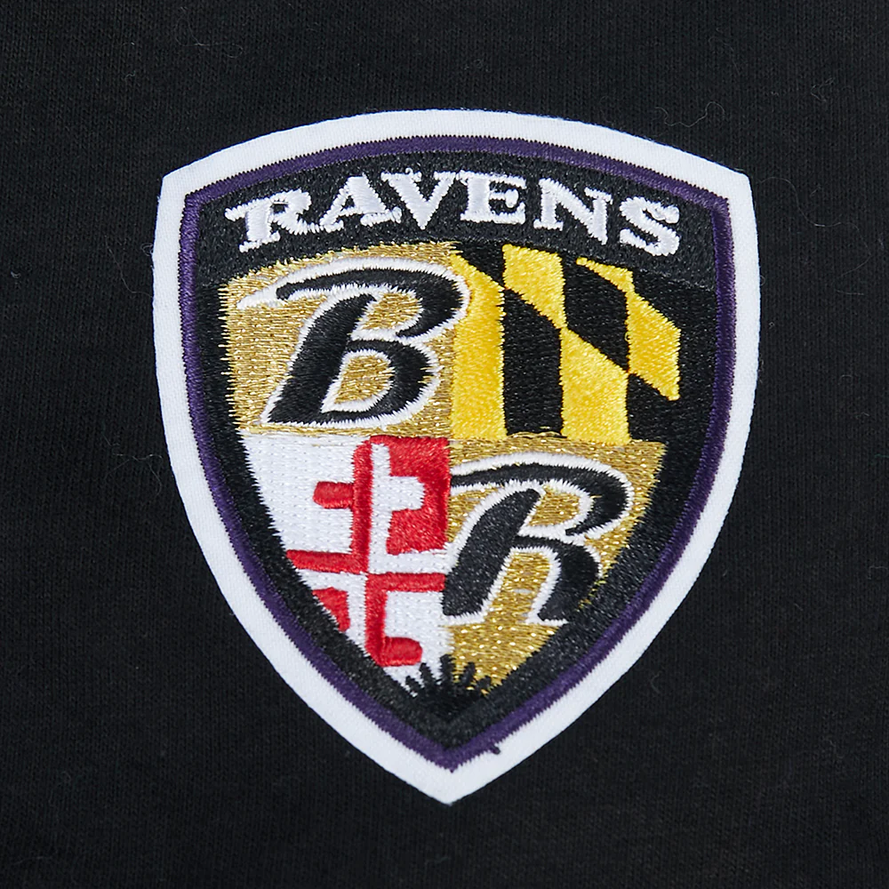 NFL BALTIMORE RAVENS CLASSIC LITTLE BOY'S SS TEE (BLACK) - Image 6