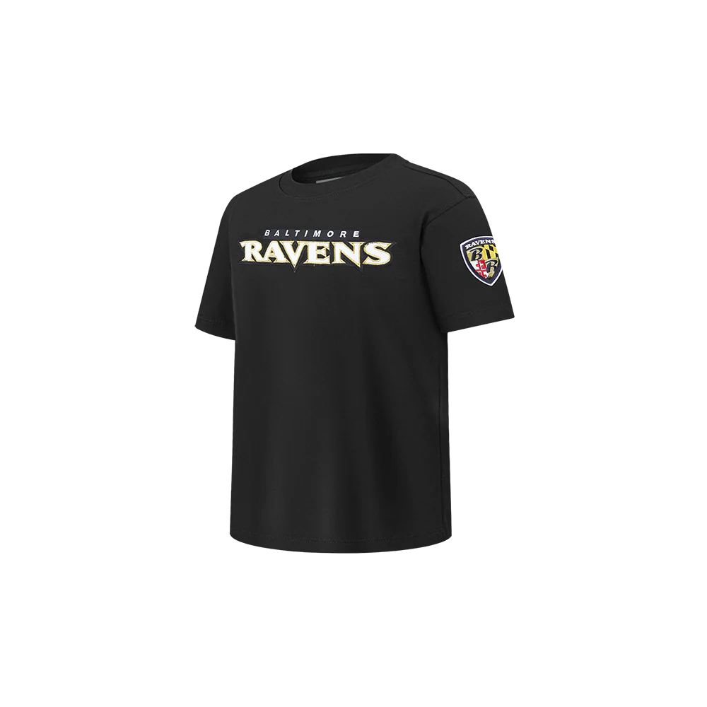 NFL BALTIMORE RAVENS CLASSIC TODDLER BOY'S SS TEE (BLACK) - Image 2