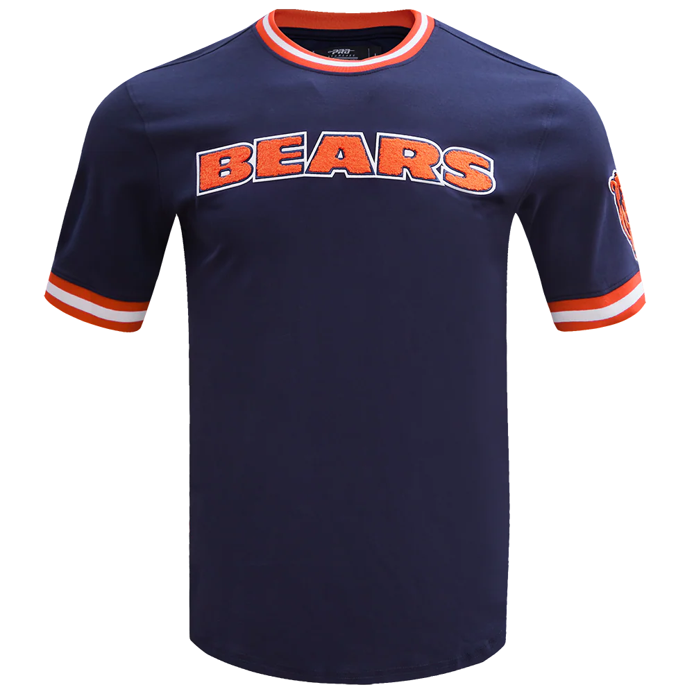 NFL CHICAGO BEARS CLASSIC CHENILLE MEN'S TEE (MIDNIGHT NAVY)