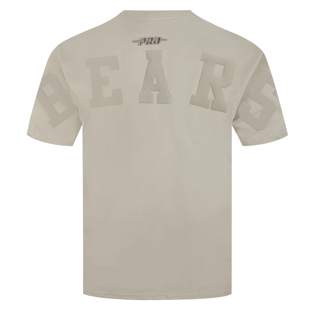 NFL CHICAGO BEARS WINGSPAN MEN'S CJ DROP SHOULDER TEE (TAUPE) - Image 4