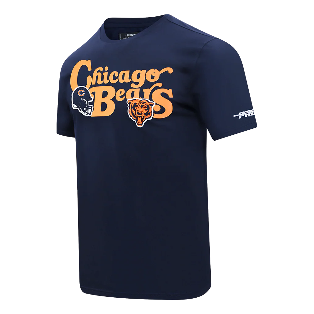 NFL CHICAGO BEARS SOUVENIR MEN'S SINGLE JERSEY TEE (MIDNIGHT NAVY)