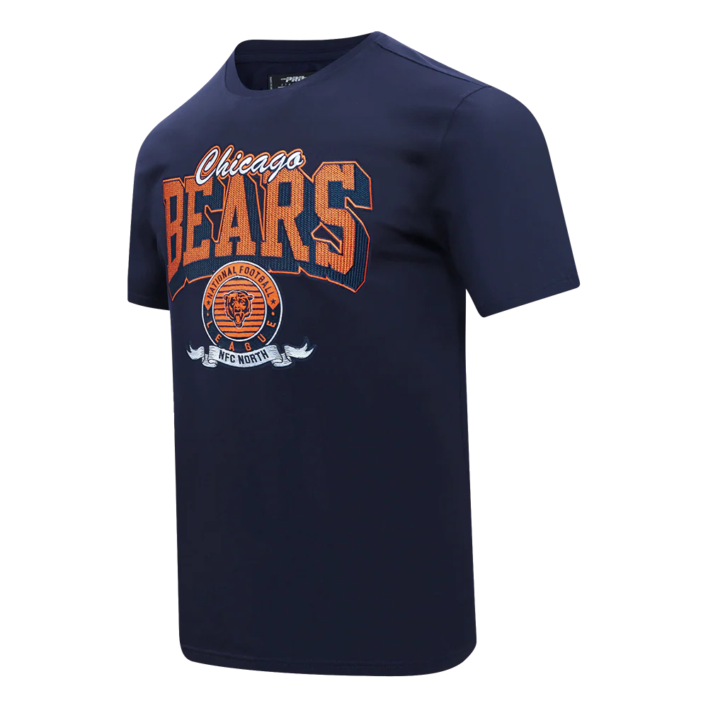 NFL CHICAGO BEARS TEAM BADGE MEN'S WM SJ TEE (MIDNIGHT NAVY) - Image 4