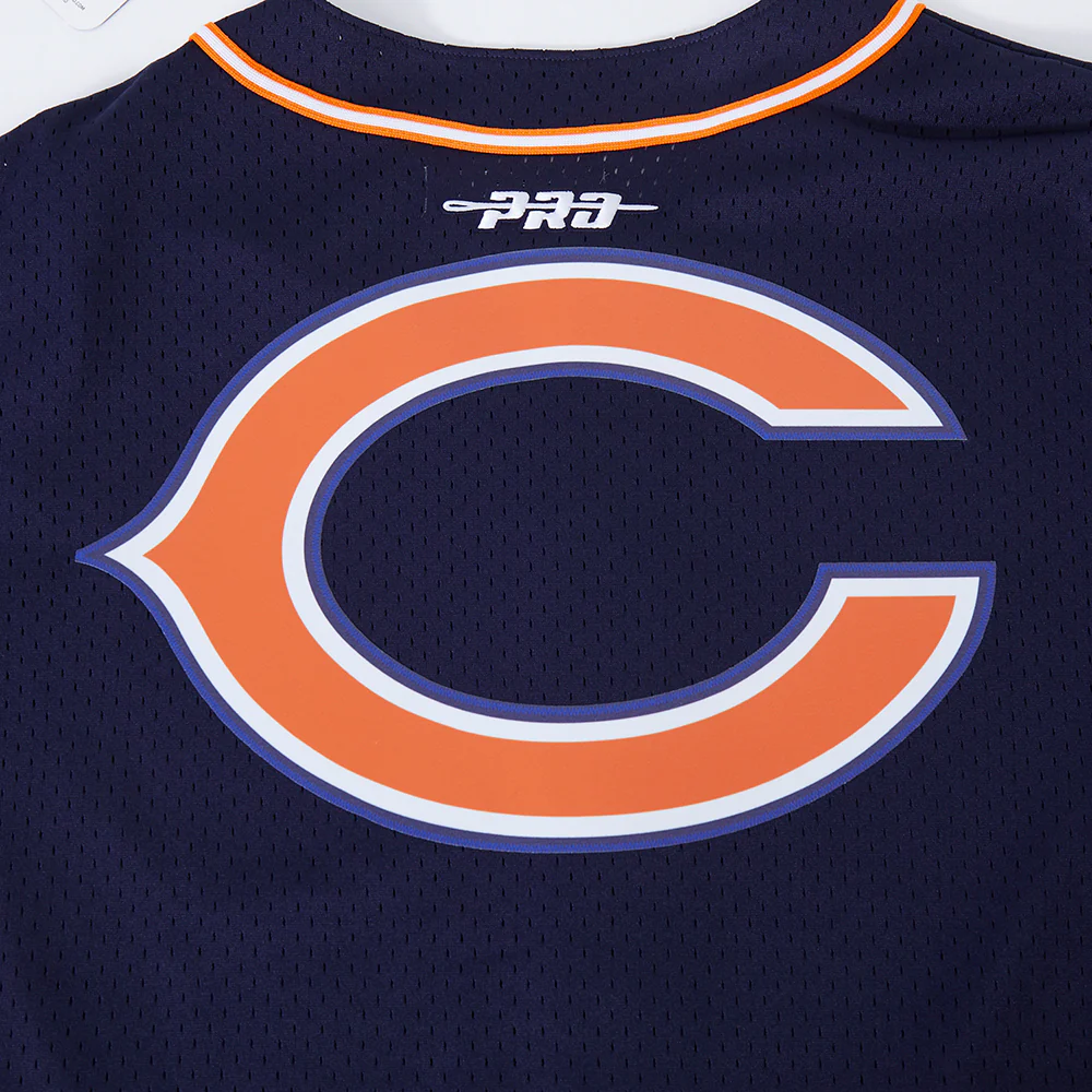 NFL CHICAGO BEARS CALEB WILLIAMS #18 CLASSIC MEN'S PLAYER NAME AND NUM (MIDNIGHT NAVY/ORANGE) - Image 8