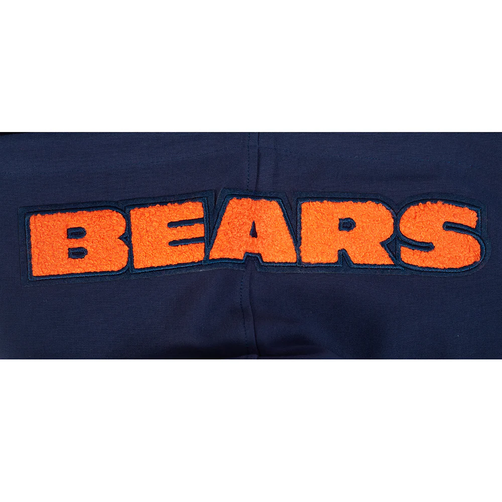 NFL CHICAGO BEARS CALEB WILLIAMS #18 CLASSIC MEN'S DOUBLE KNIT SHORT SLEEVE PULLOVER HOODIE - Image 7