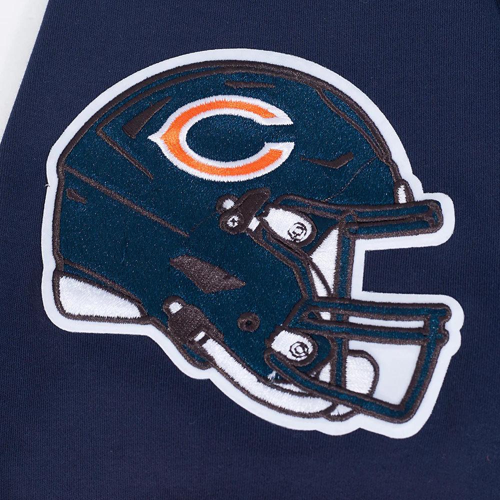 NFL CHICAGO BEARS CALEB WILLIAMS #18 CLASSIC MEN'S DOUBLE KNIT SHORT SLEEVE PULLOVER HOODIE - Image 8