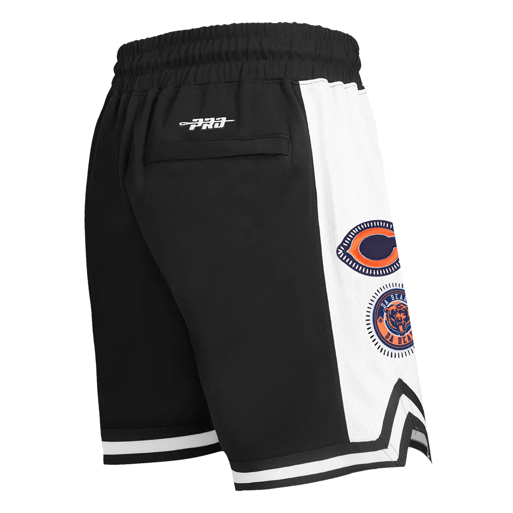 NFL CHICAGO BEARS DIY PICK STITCH MEN'S DOUBLE KNIT 2.0 SHORT (BLACK) - Image 15