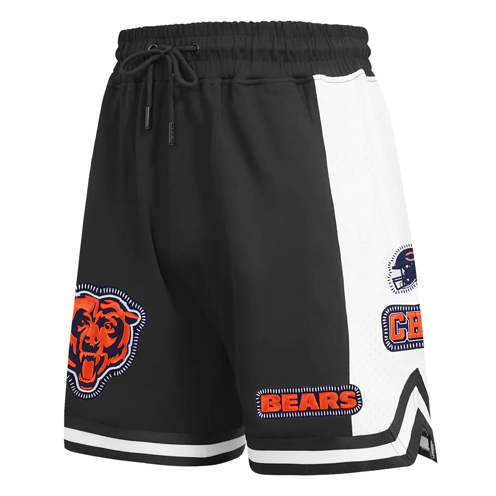 NFL CHICAGO BEARS DIY PICK STITCH MEN'S DOUBLE KNIT 2.0 SHORT (BLACK) - Image 5