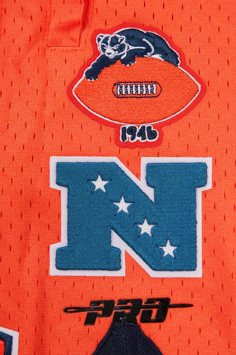 NFL CHICAGO BEARS RETRO CLASSIC MEN'S 2.0 SHORT (MIDNIGHT NAVY/ORANGE/MIDNIGHT NAVY) - Image 14