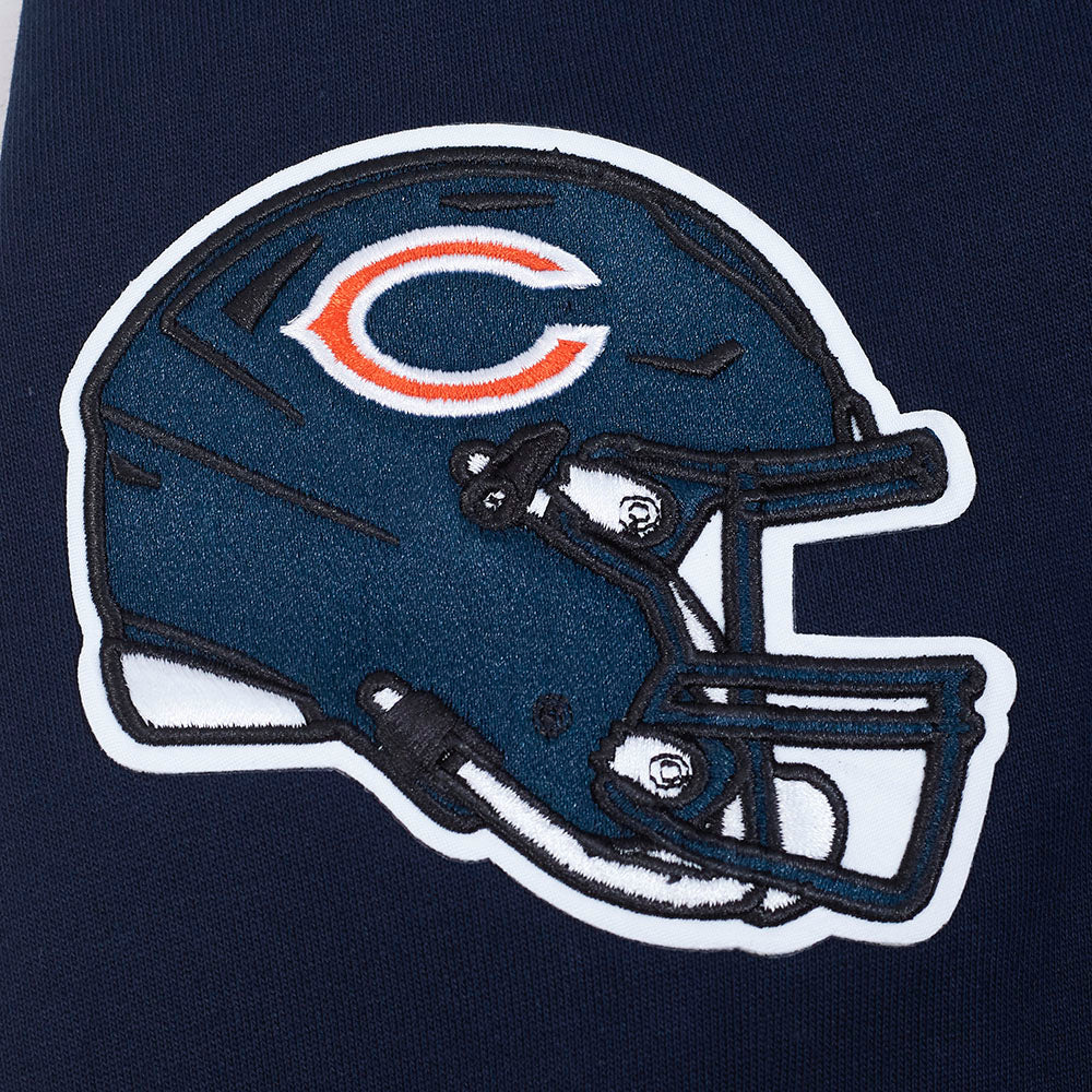 NFL CHICAGO BEARS SOUVENIR MEN'S FLEECE PULLOVER HOODIE (MIDNIGHT NAVY) - Image 11