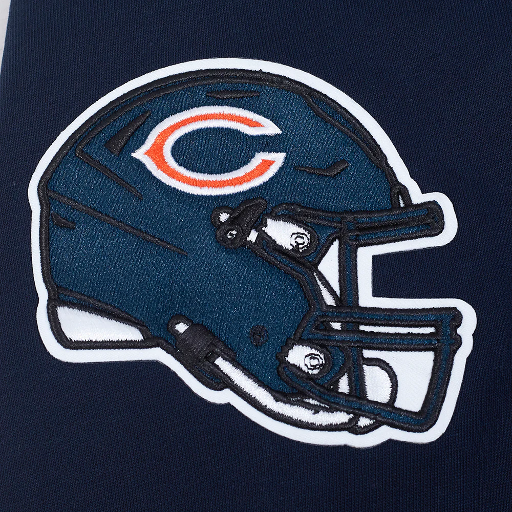 NFL CHICAGO BEARS SOUVENIR MEN'S FLEECE PULLOVER HOODIE (MIDNIGHT NAVY) - Image 13