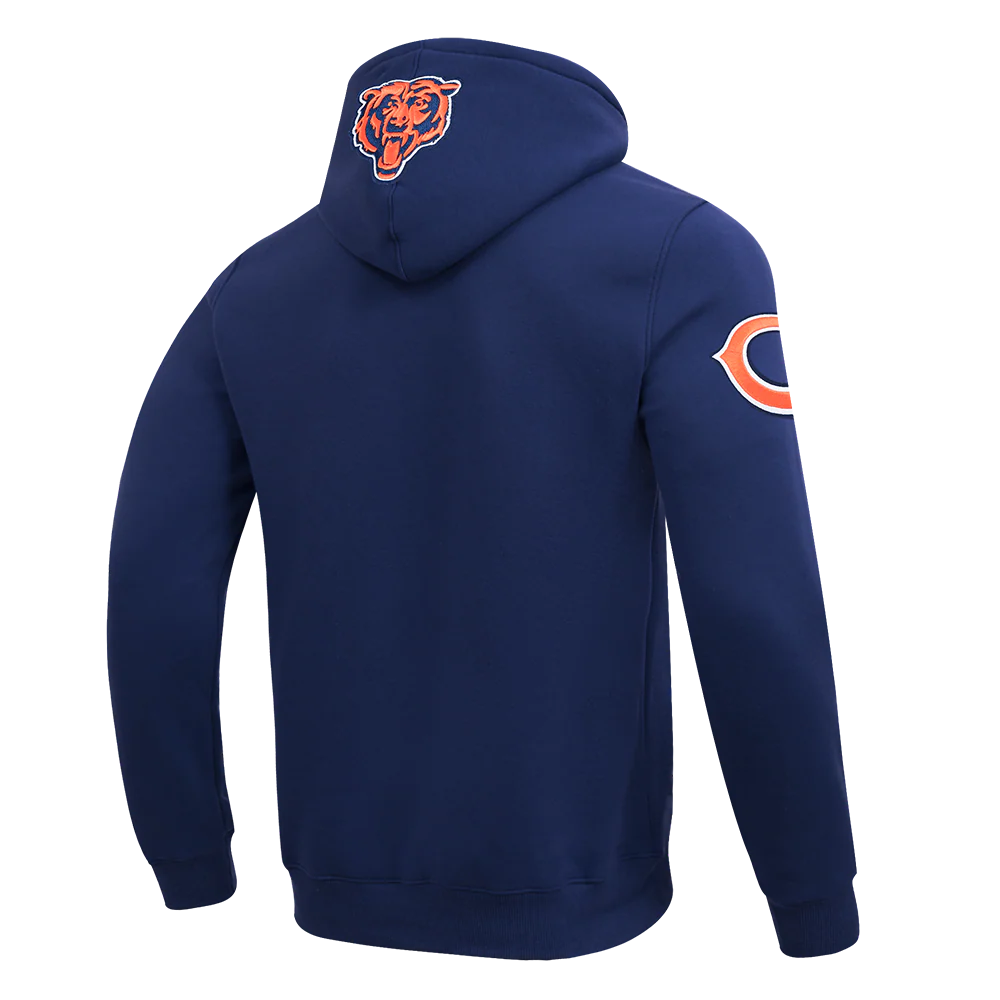 NFL CHICAGO BEARS CITY ARCH MEN'S FLC PO HOODIE (MIDNIGHT NAVY) - Image 4