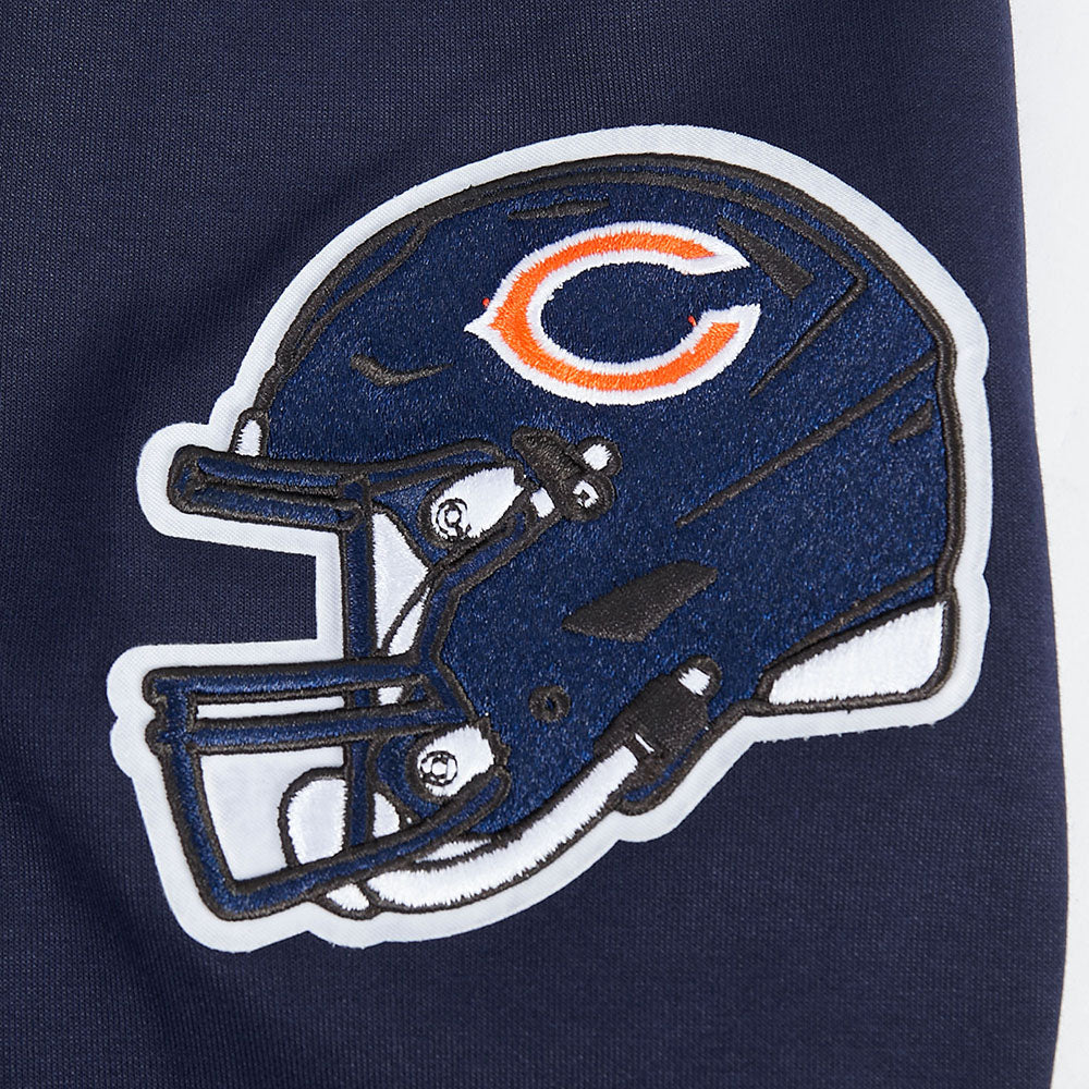NFL CHICAGO BEARS CALEB WILLIAMS #18 CLASSIC PNN MEN'S DK PO HOODIE (MIDNIGHT NAVY) - Image 6
