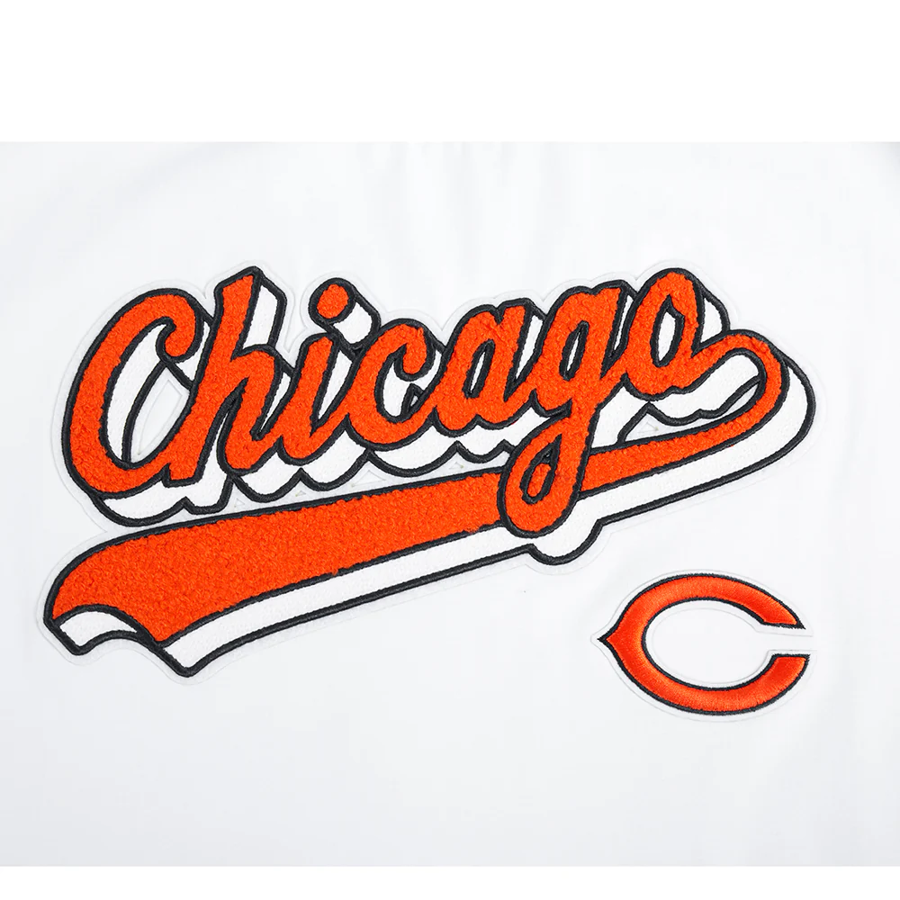 NFL CHICAGO BEARS SCRIPT TAIL WOMEN'S SJ BOXY TEE (WHITE) - Image 10