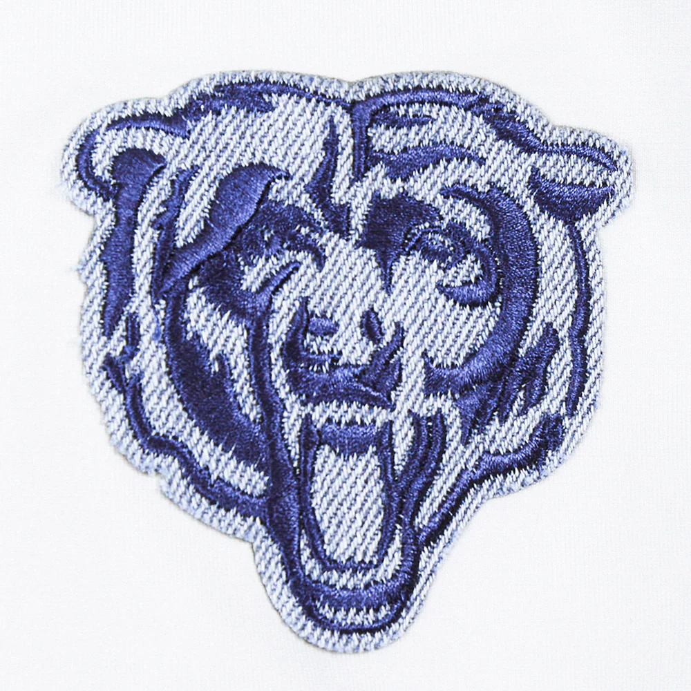 NFL CHICAGO BEARS VARSITY BLUES WOMEN'S BOXY TEE (LINEN) - Image 5