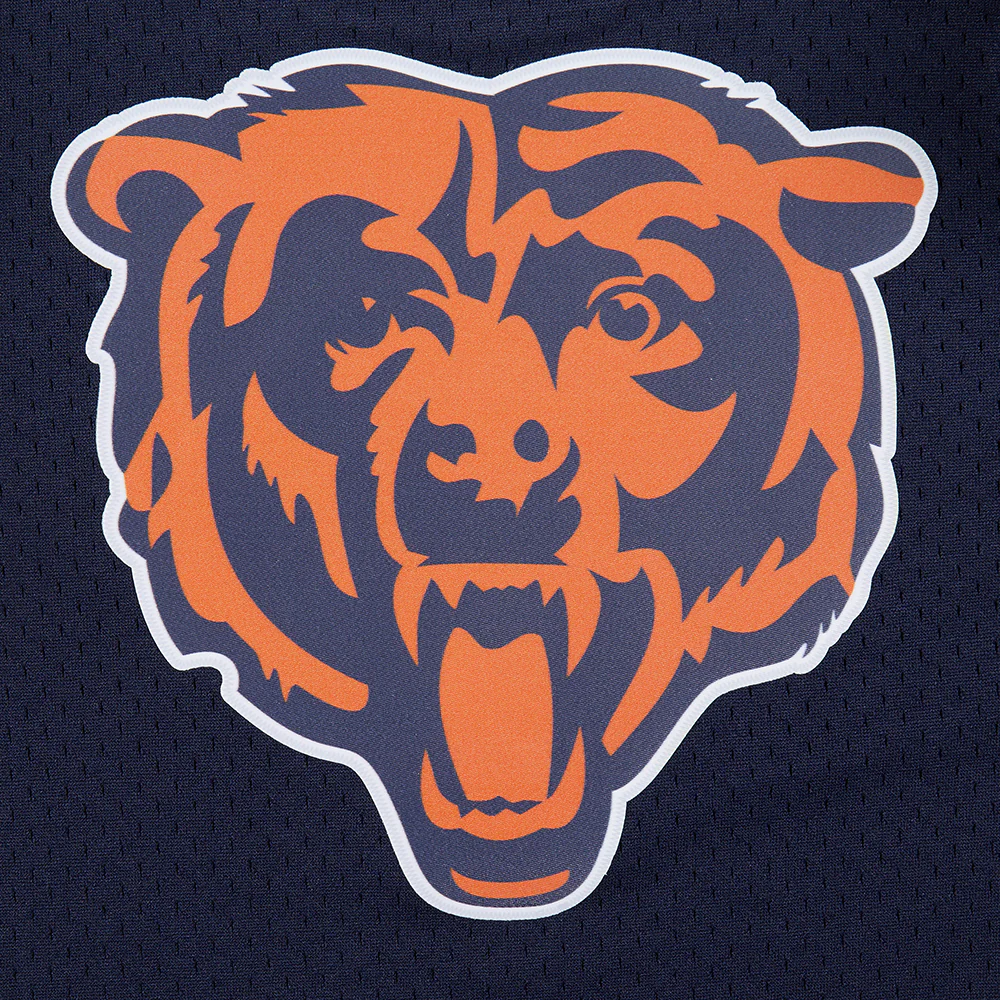 NFL CHICAGO BEARS CLASSIC BIG BOYS SHORT SLEEVE MESH TEE (MIDNIGHT NAVY/ORANGE) - Image 20