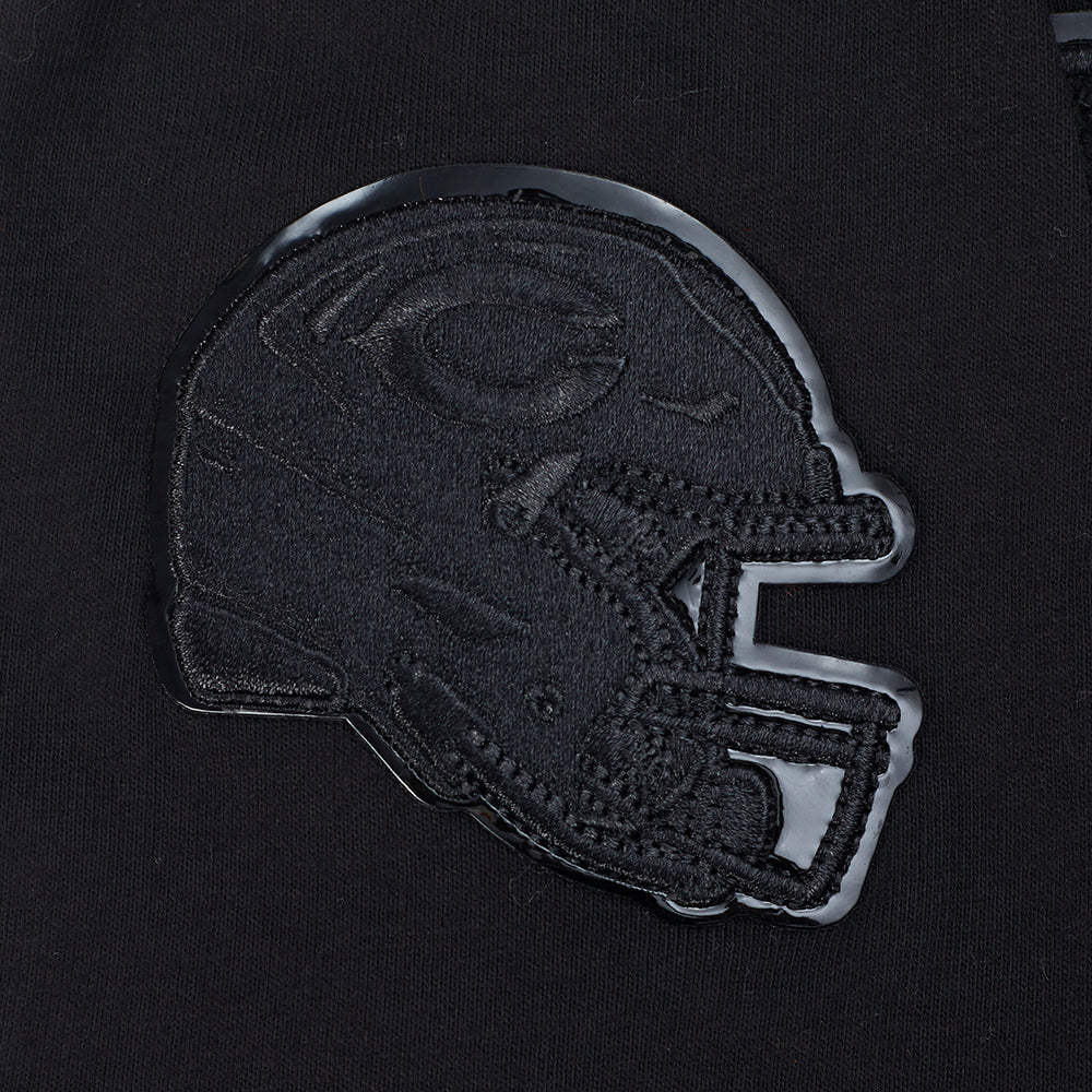 NFL CHICAGO BEARS TRIPLE BLACK BIG BOYS SINGLE JERSEY TEE (BLACK) - Image 9