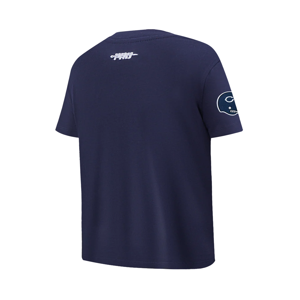 NFL CHICAGO BEARS RETRO CLASSIC SINGLE JERSEY BIG BOYS SINGLE JERSEY TEE (MIDNIGHT NAVY) - Image 4