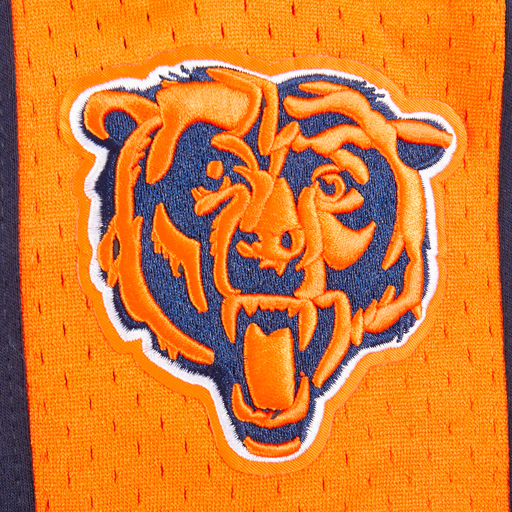 NFL CHICAGO BEARS CLASSIC BIG BOYS FLEECE 2.0 SHORT (MIDNIGHT NAVY/ORANGE) - Image 16