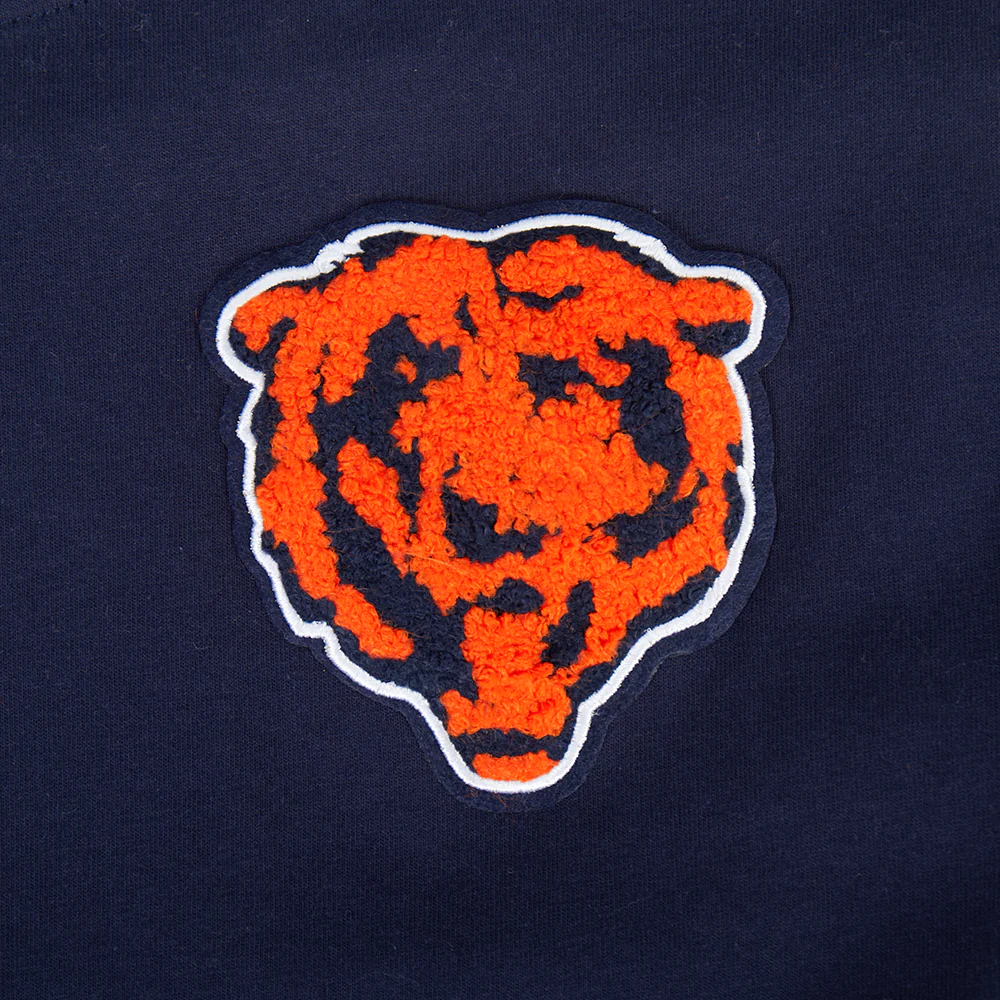 NFL CHICAGO BEARS CLASSIC BIG GIRLS SHORT SLEEVE BOXY TEE (MIDNIGHT NAVY) - Image 5