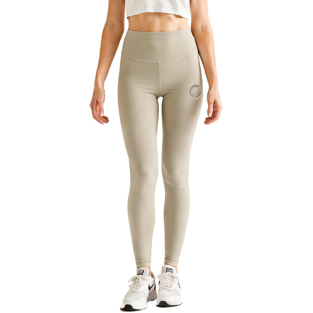 NFL CHICAGO BEARS NEUTRAL HIGH WAIST JERSEY LEGGING (TAUPE) - Image 2