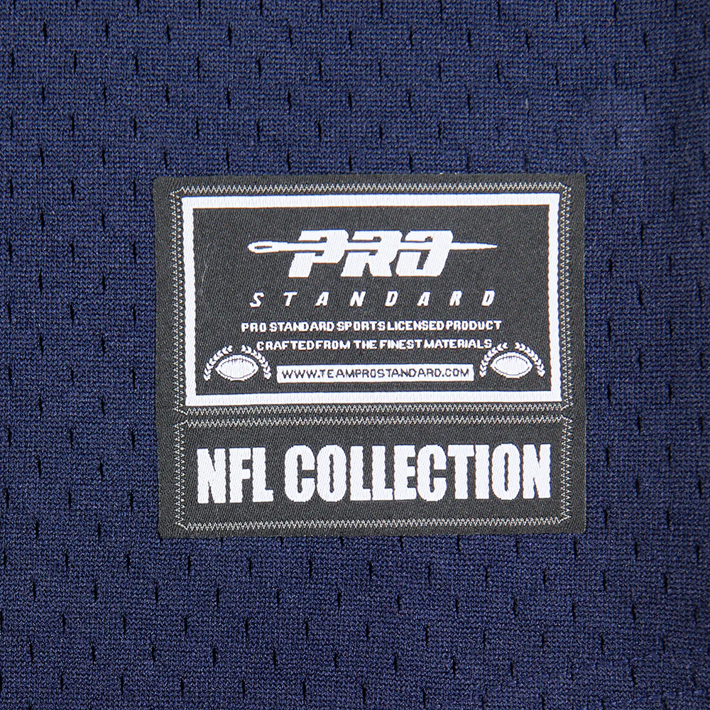 NFL CHICAGO BEARS CLASSIC LITTLE BOYS MESH BUTTON DOWN SHIRT (MIDNIGHT NAVY/ORANGE) - Image 8