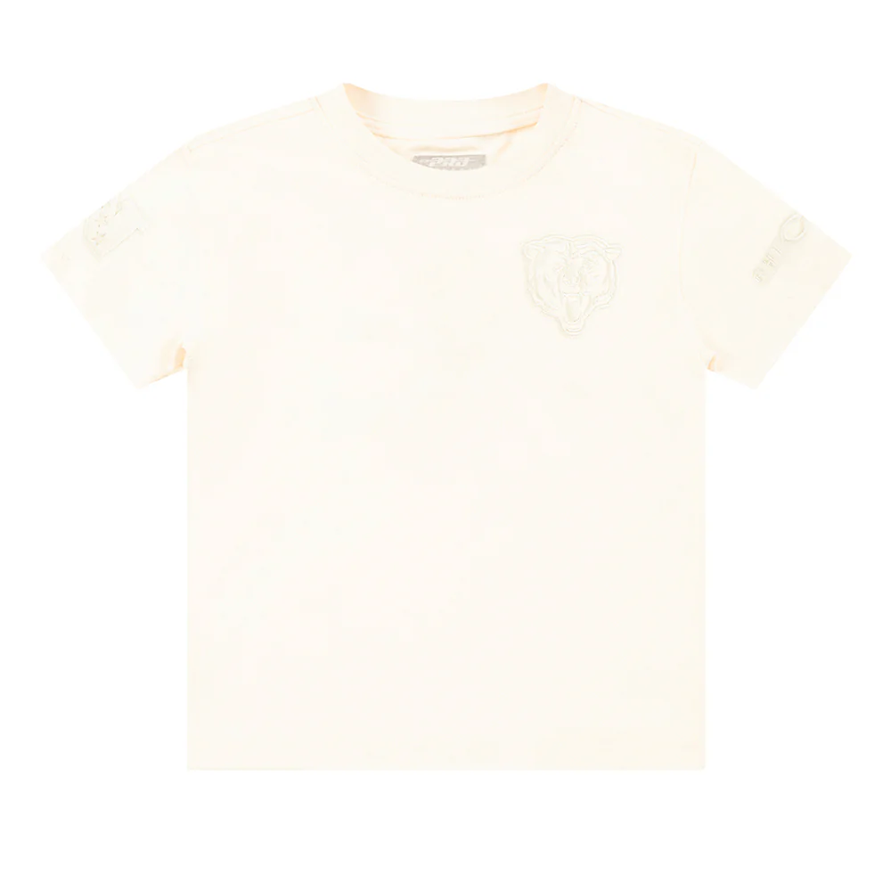 NFL CHICAGO BEARS NEUTRAL LITTLE BOYS SHORT SLEEVE TEE (EGGSHELL) - Image 3