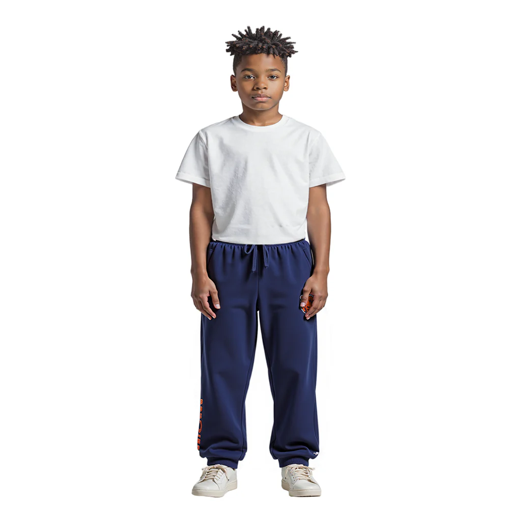 NFL CHICAGO BEARS CLASSIC LITTLE BOYS FLEECE SWEATPANT (MIDNIGHT NAVY) - Image 3
