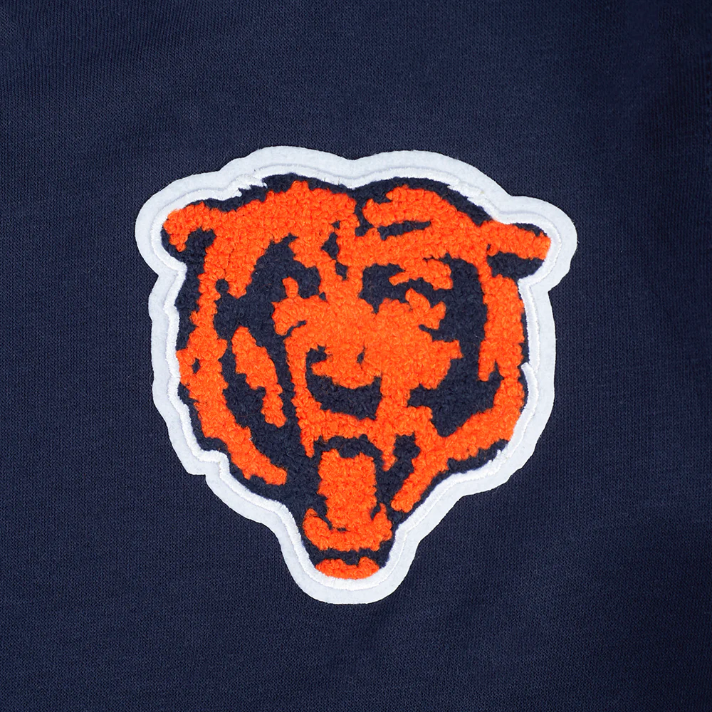 NFL CHICAGO BEARS CLASSIC CHENILLE LITTLE BOY'S FLEECE PO HOODIE (MIDNIGHT NAVY) - Image 6