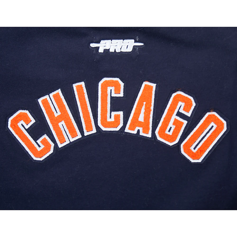 NFL CHICAGO BEARS CLASSIC LITTLE GIRLS SHORT SLEEVE BOXY TEE (MIDNIGHT NAVY) - Image 5