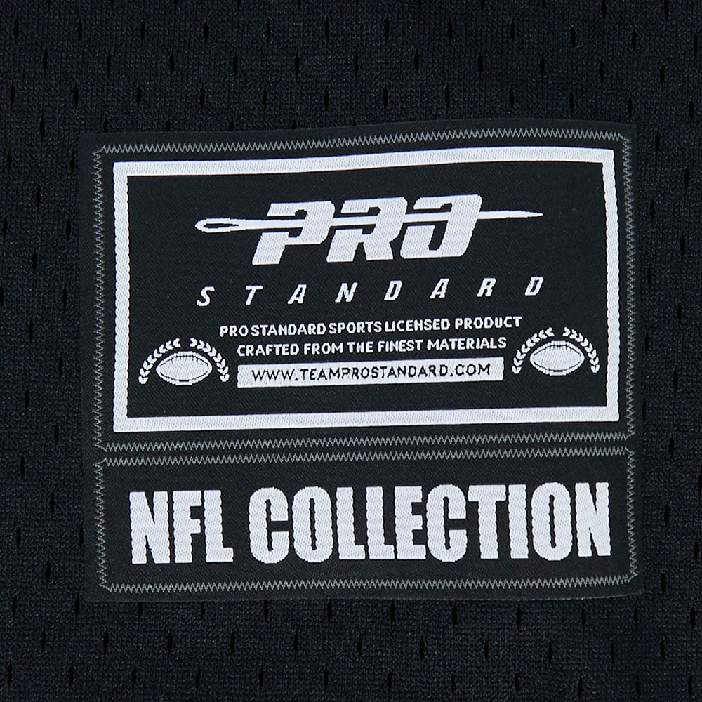 NFL CINCINNATI BENGALS JOE BURROW #9 CLASSIC MESH PNN MEN'S MESH BUTTON DOWN SHIRT (BLACK/ORANGE) - Image 7
