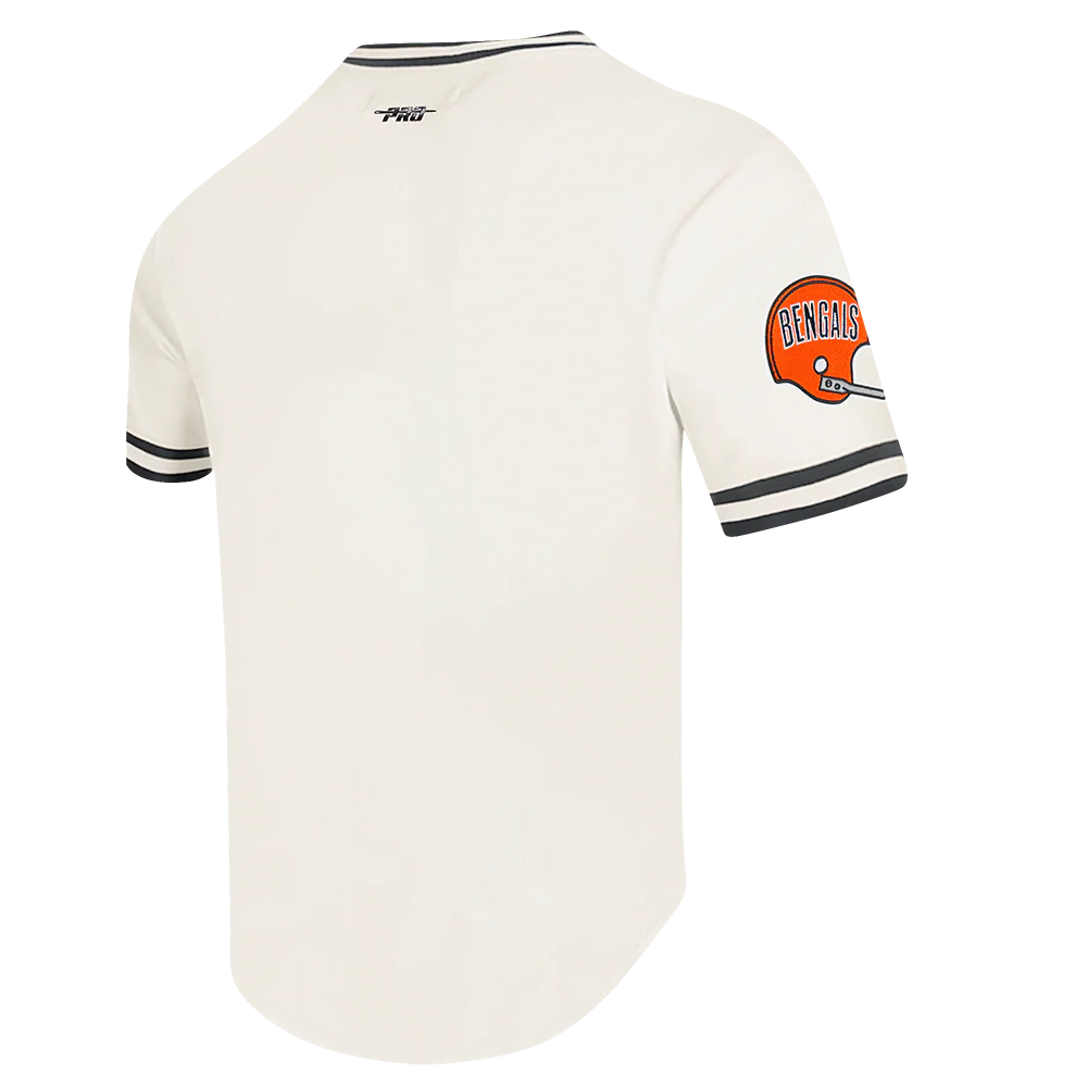 NFL CINCINNATI BENGALS RETRO CLASSIC MEN'S TEE (EGGSHELL/ BLACK) - Image 11