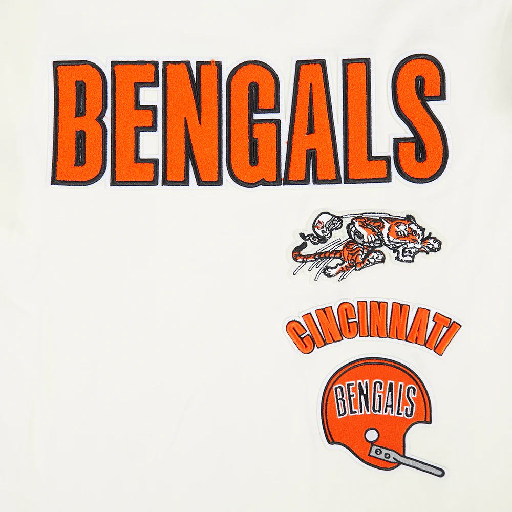 NFL CINCINNATI BENGALS RETRO CLASSIC MEN'S TEE (EGGSHELL/ BLACK) - Image 13