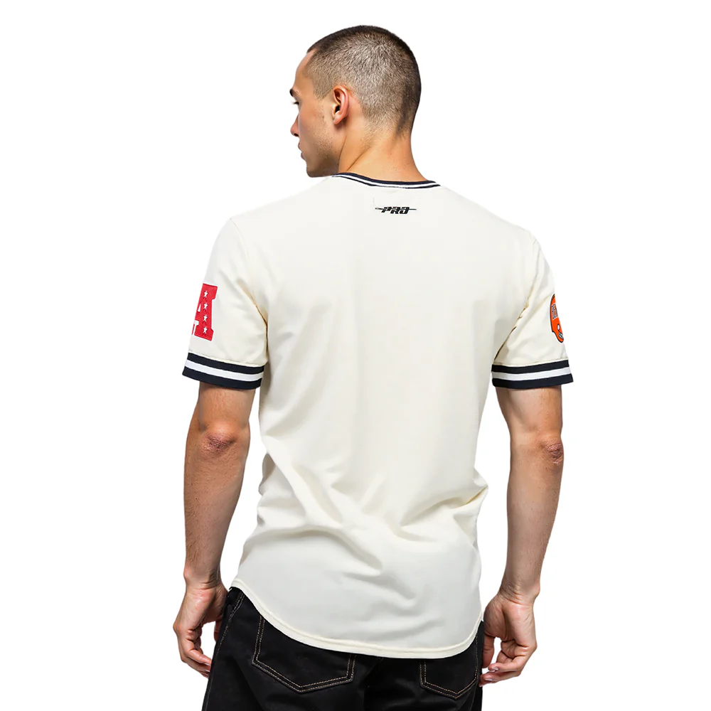 NFL CINCINNATI BENGALS RETRO CLASSIC MEN'S TEE (EGGSHELL/ BLACK) - Image 2
