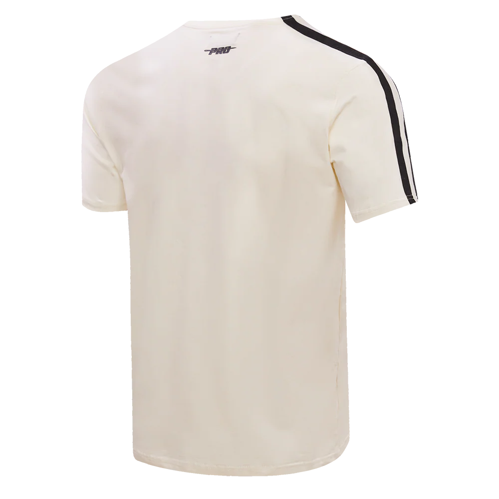 NFL CINCINNATI BENGALS RETRO CLASSIC MEN'S STRIPED TEE (EGGSHELL/ BLACK) - Image 3