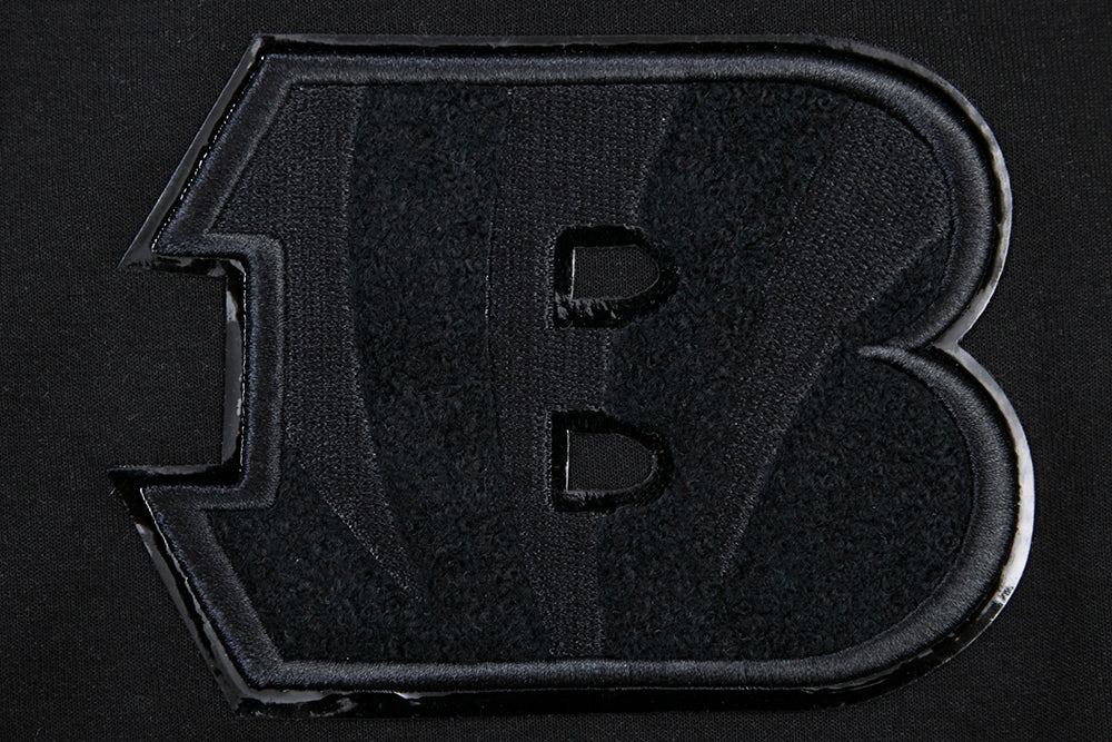 NFL CINCINNATI BENGALS TRIPLE BLACK MEN'S SHORT (TRIPLE BLACK) - Image 6