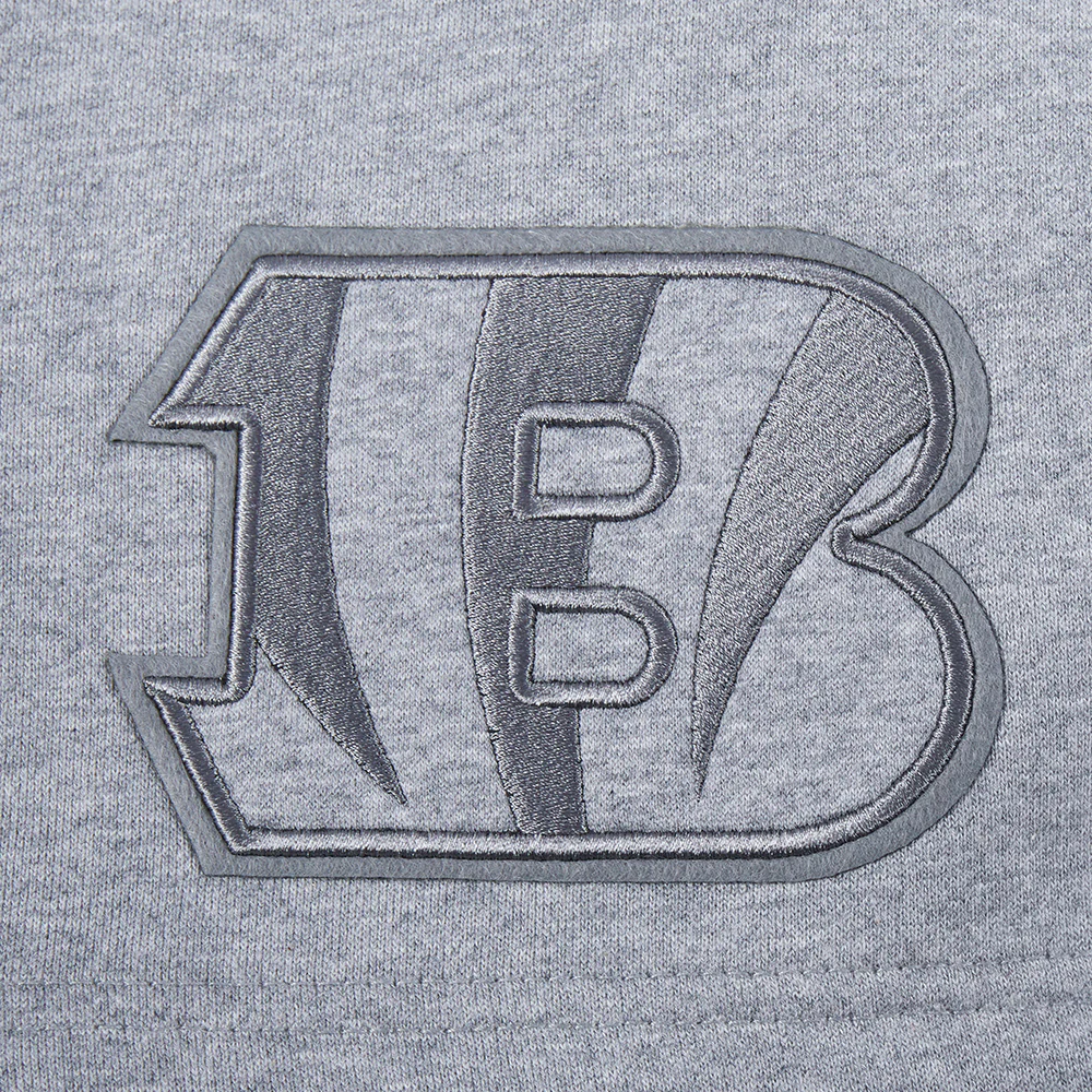 NFL CINCINNATI BENGALS NEUTRAL MEN'S SHORT (DARK HEATHER GRAY) - Image 6