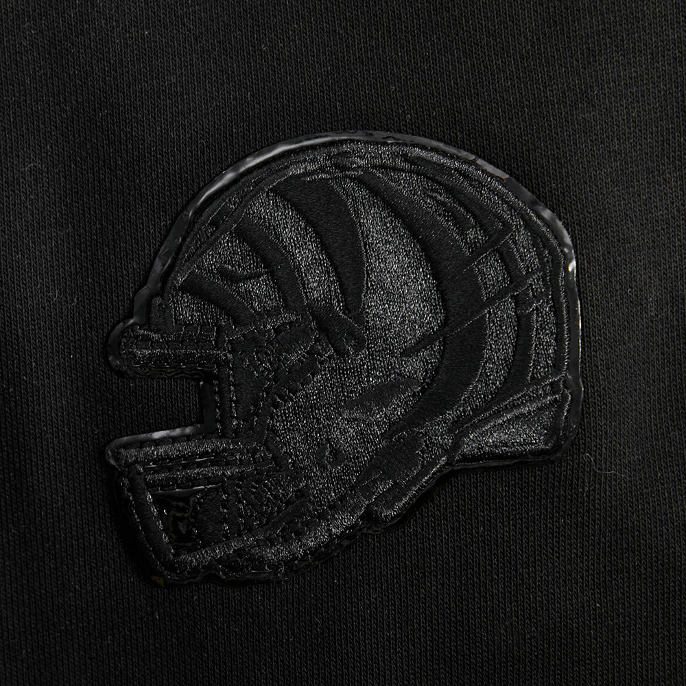 NFL CINCINNATI BENGALS TRIPLE BLACK WOMEN'S FLC CREWNECK (TRIPLE BLACK WOMEN'S) - Image 8