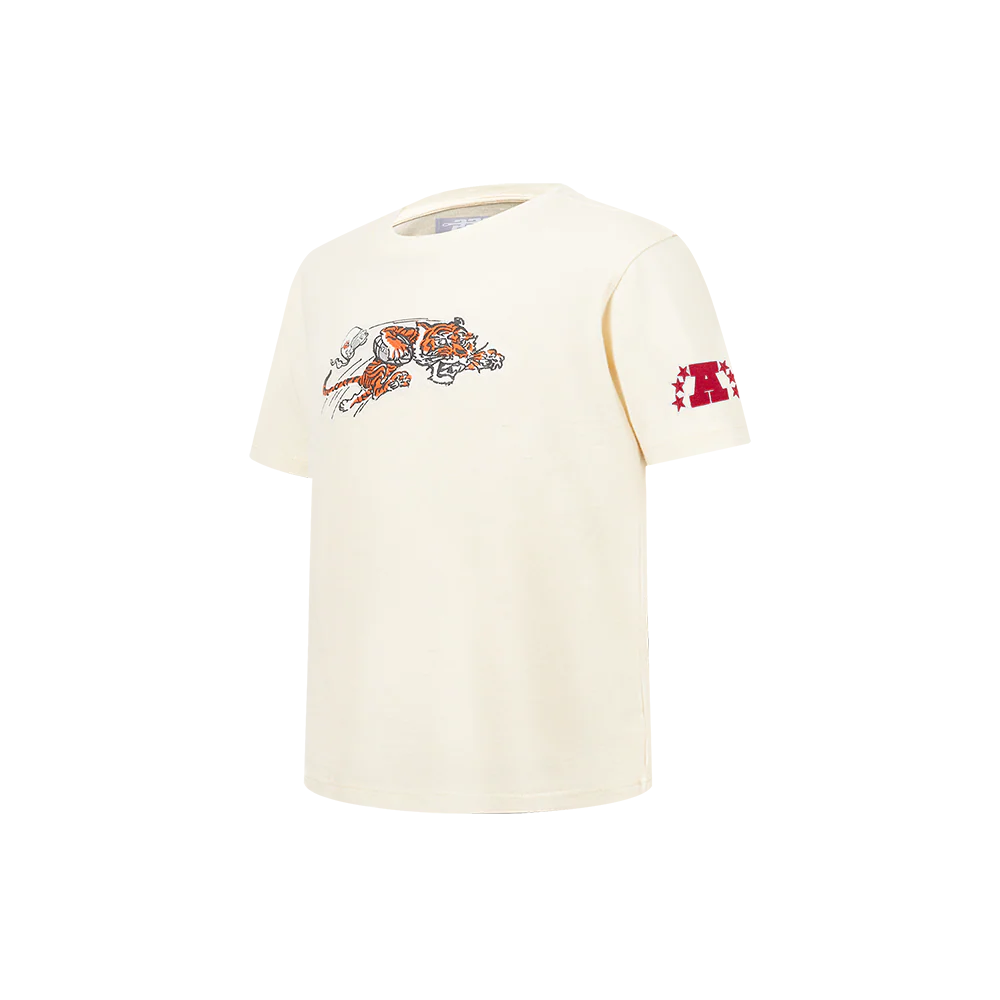 NFL CINCINNATI BENGALS RETRO CLASSIC LITTLE BOY'S SS TEE (EGGSHELL) - Image 3