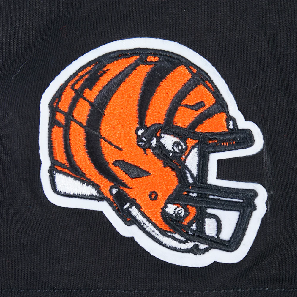 NFL CINCINNATI BENGALS CLASSIC TODDLER GIRLS SHORT SLEEVE BOXY TEE (BLACK) - Image 7