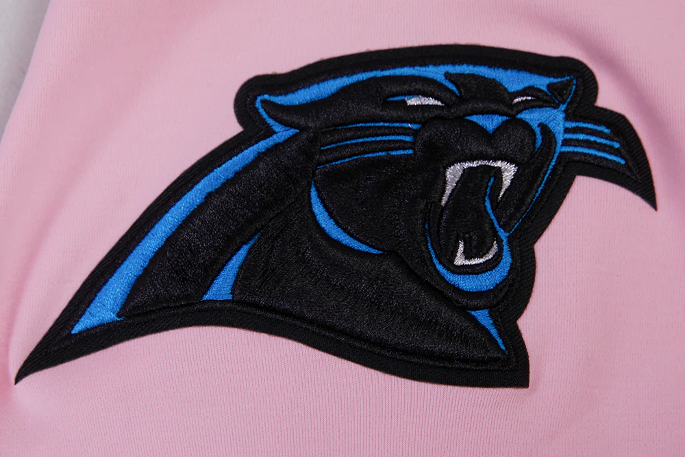 NFL CAROLINA PANTHERS CLASSIC CHENILLE SINGLE JERSEY TEE (PINK) - Image 7