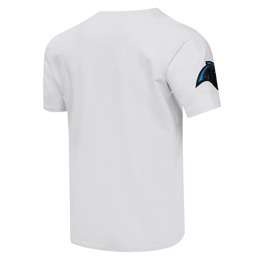 NFL CAROLINA PANTHERS CLASSIC CHENILLE SINGLE JERSEY TEE (WHITE) - Image 3