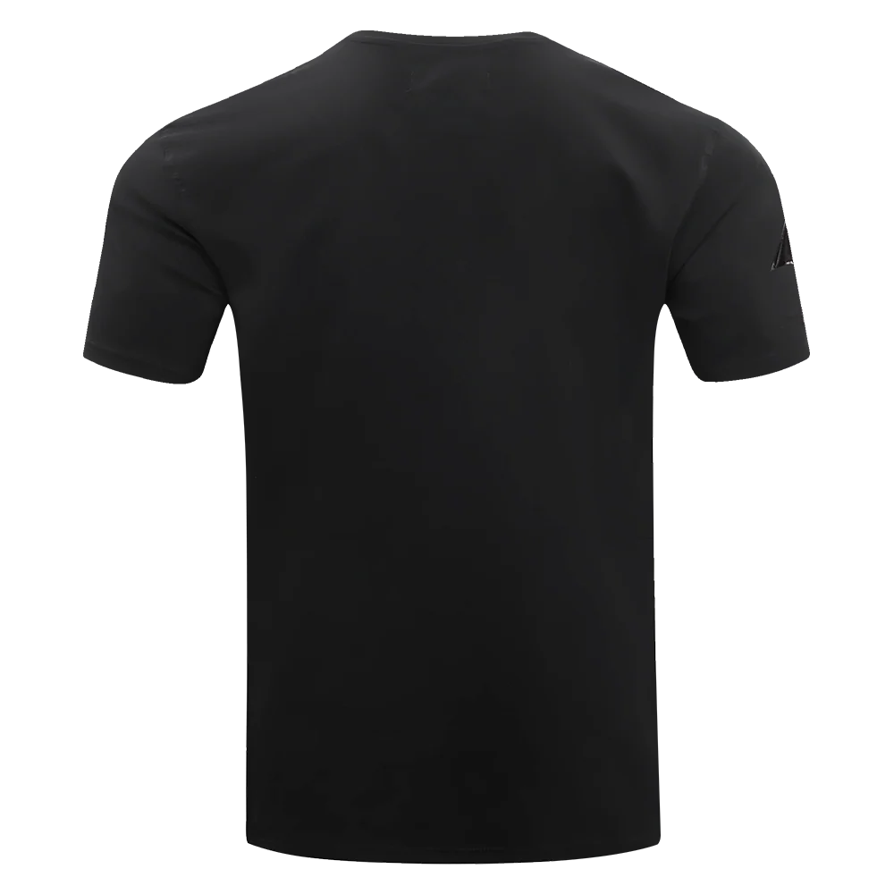 NFL CAROLINA PANTHERS TRIPLE BLACK MEN'S TEE (TRIPLE BLACK) - Image 4